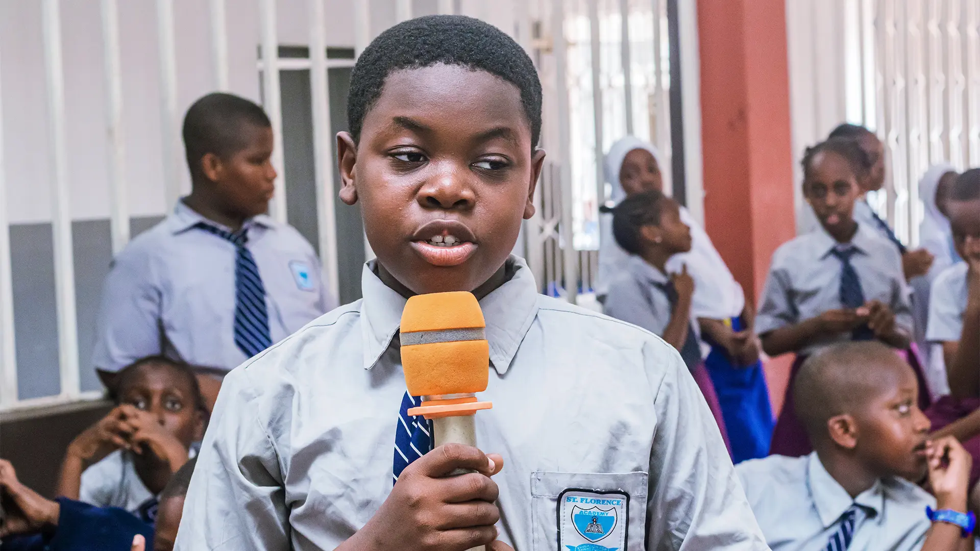 School debate at St. Florence Academy, STF Academy