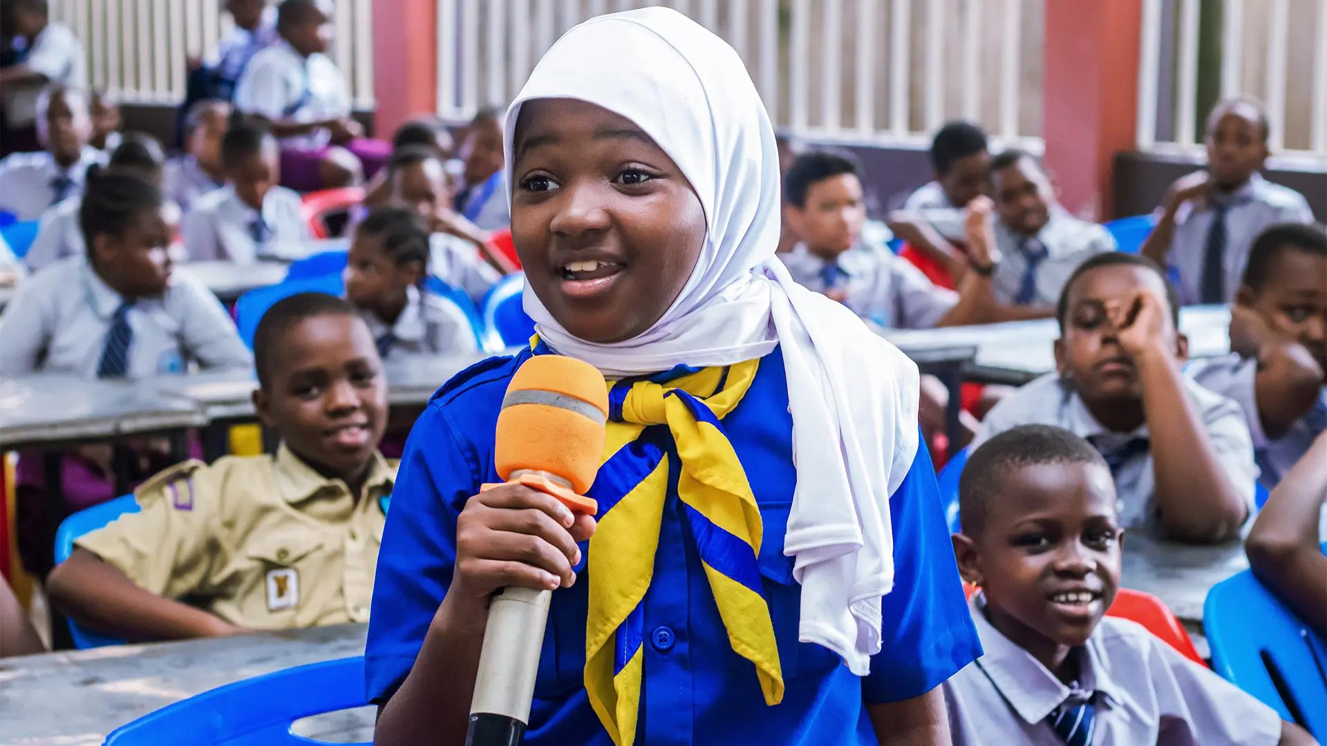 School debate at St. Florence Academy, STF Academy