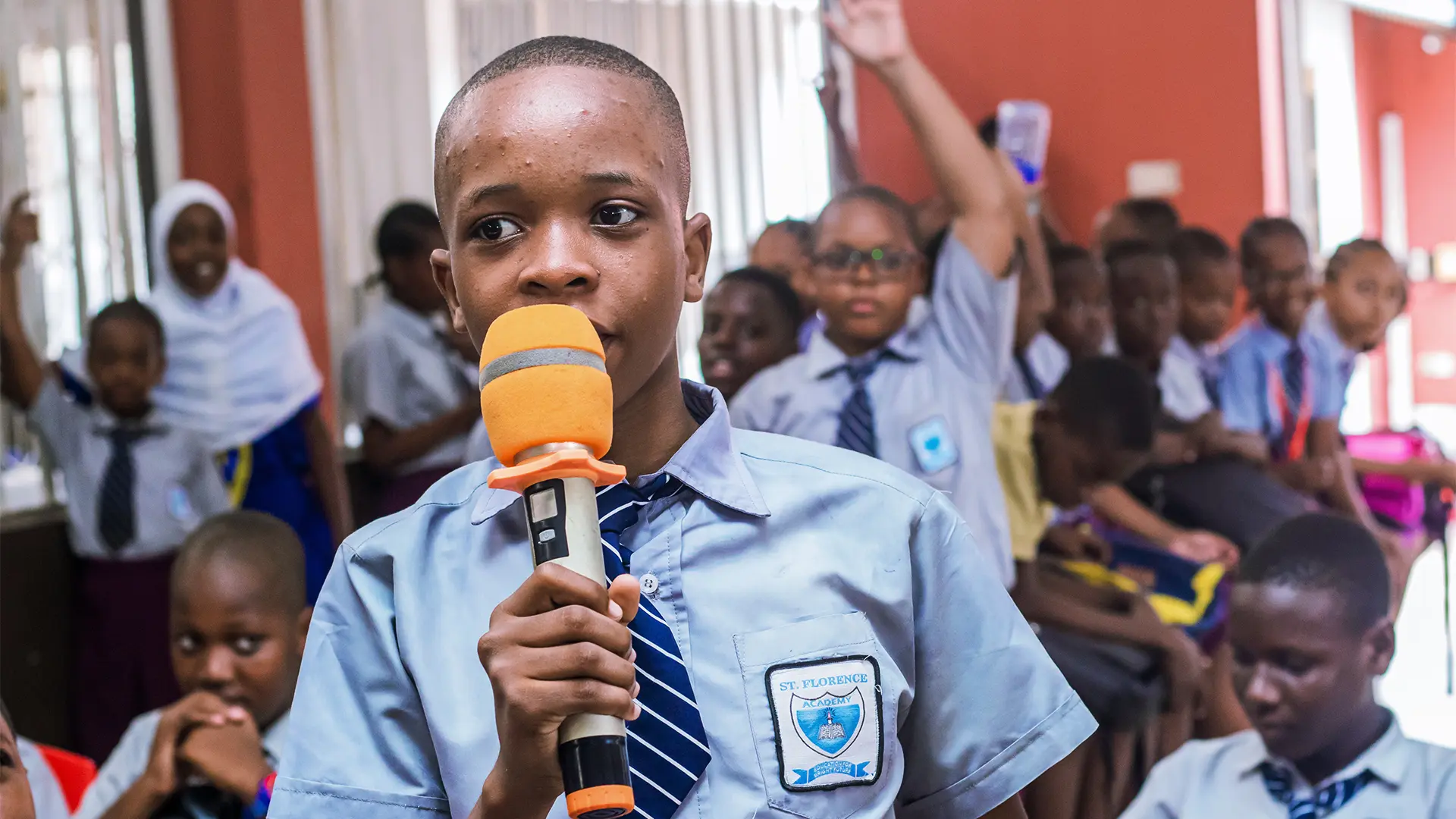 School debate at St. Florence Academy, STF Academy
