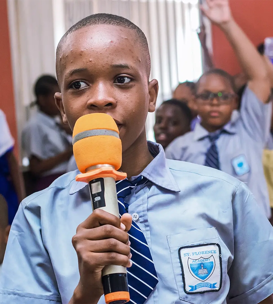 School debate at St. Florence Academy, STF Academy