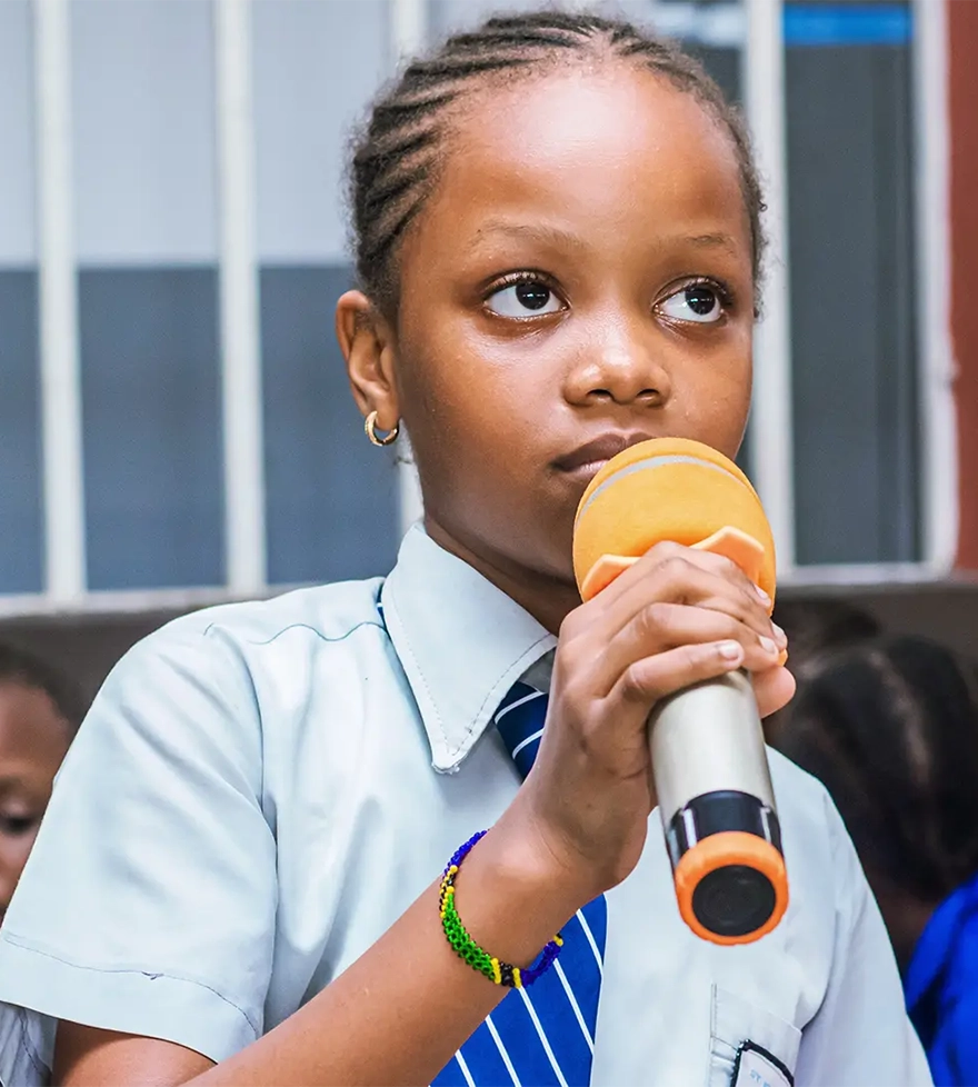 School debate at St. Florence Academy, STF Academy